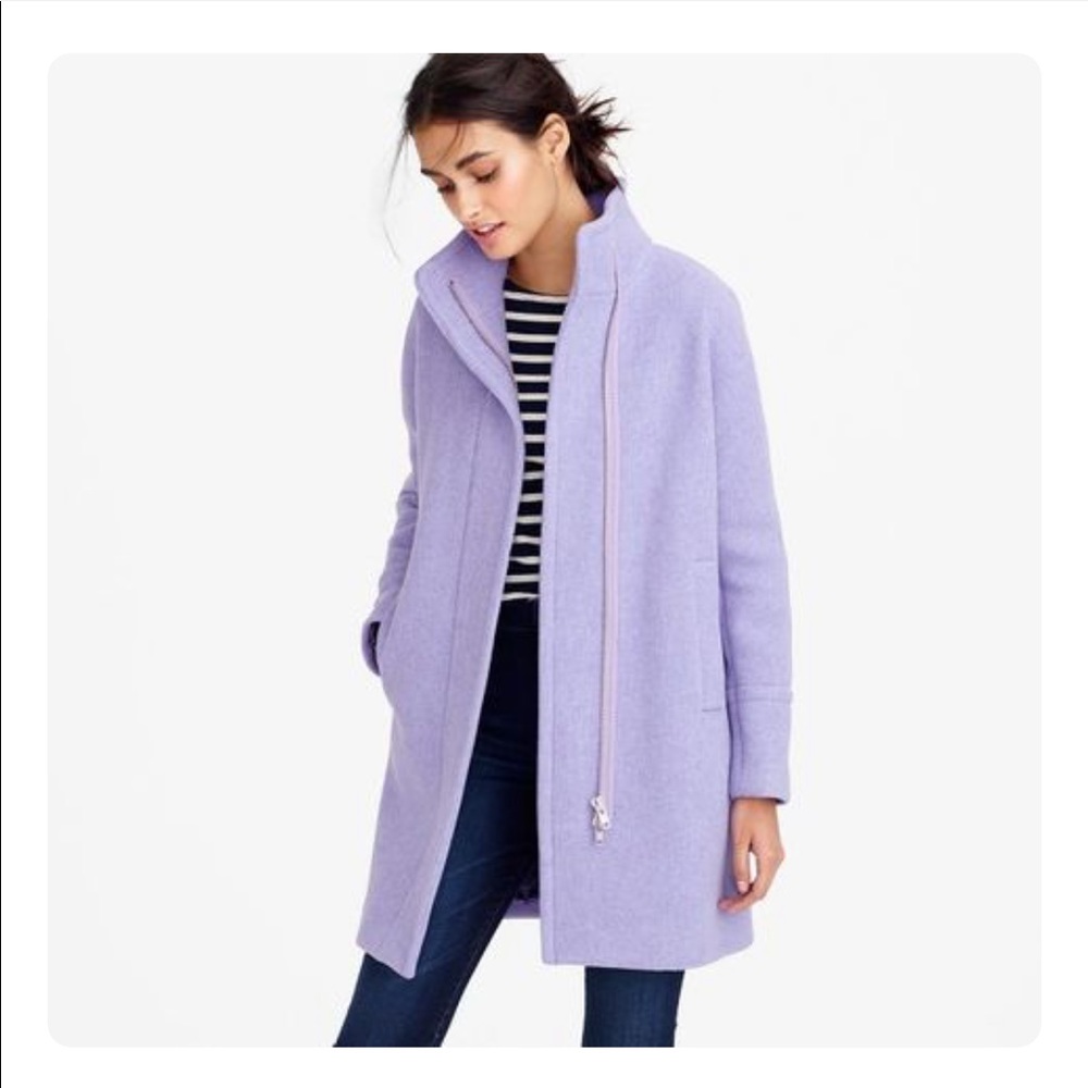 JCrew Stadium Cloth Cocoon Coat